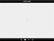 Tablet Screenshot of hotelalina.de